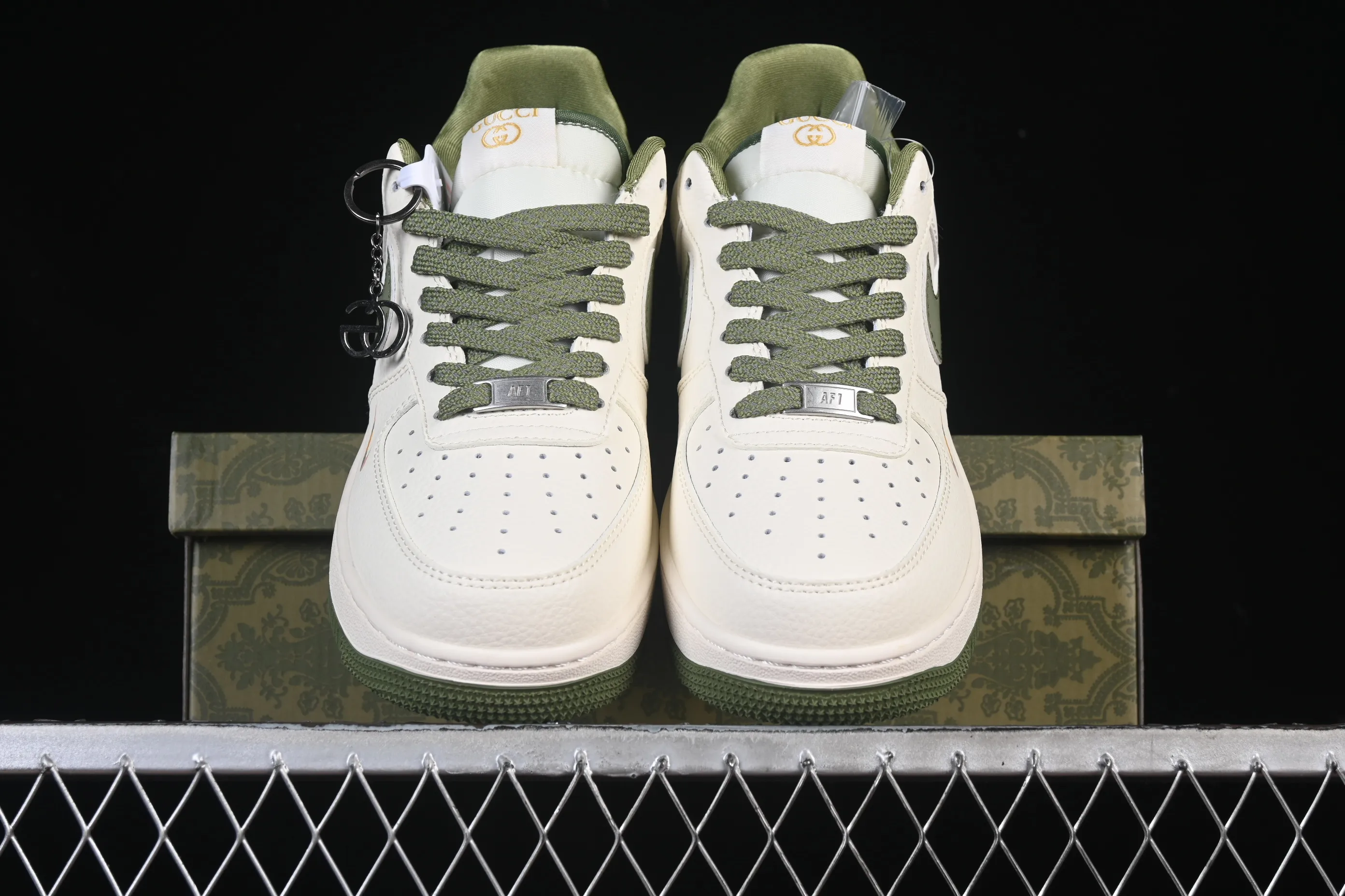 All Categories Nk Air Force 1 Air Force Series Nk Air Force 1 Low Air Force Low Nike Air Force 1'07 Low Gucci Joint Army Green Colorful Air Force One Low Casual Shoes XX3168-211